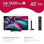 LG 48" C5 Series 4K OLED Smart TV | Dolby Vision, Dolby Atmos, Gaming Ready