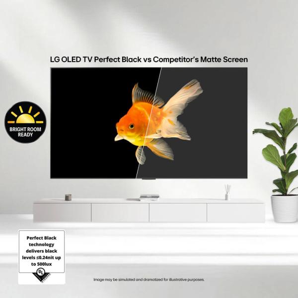 LG 65" G5 Series 4K OLED evo Smart TV | HDR10, Alpha 11 AI Processor, Gaming Ready