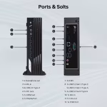 MSI PRO DP21 13M Desktop – Intel Core i3-13100, 8GB RAM, 512GB SSD, Windows 11