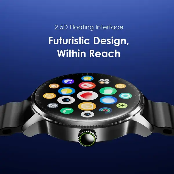 oraimo Watch 5R Pro – 1.43" AMOLED Smart Watch with Wireless HD Calling and IP68