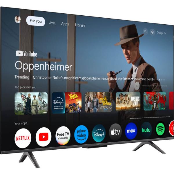 TCL 43 Inch Q6 Q-Class 4K QLED Smart Google TV | Dolby Vision