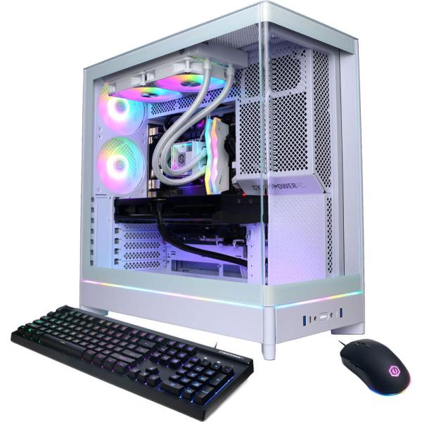CYBERPOWERPC Gamer Supreme Liquid Cool – Intel Core i7-14700F | RTX 5070 Ti | 32GB RAM | 2TB SSD